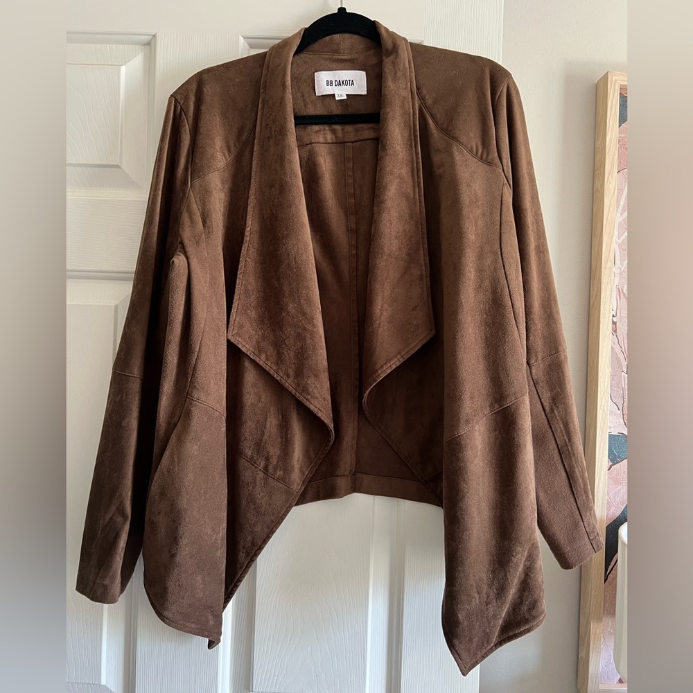 BB Dakota Wade Faux Suede Jacket
